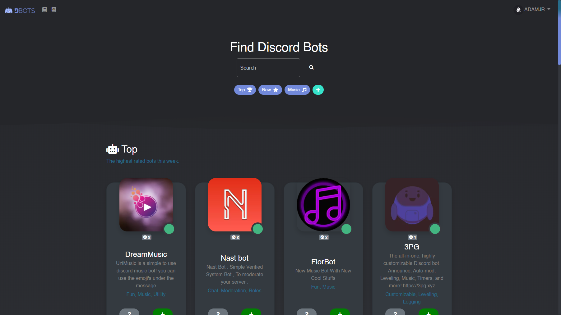 discord - How do I get the list of servers where the user has bot