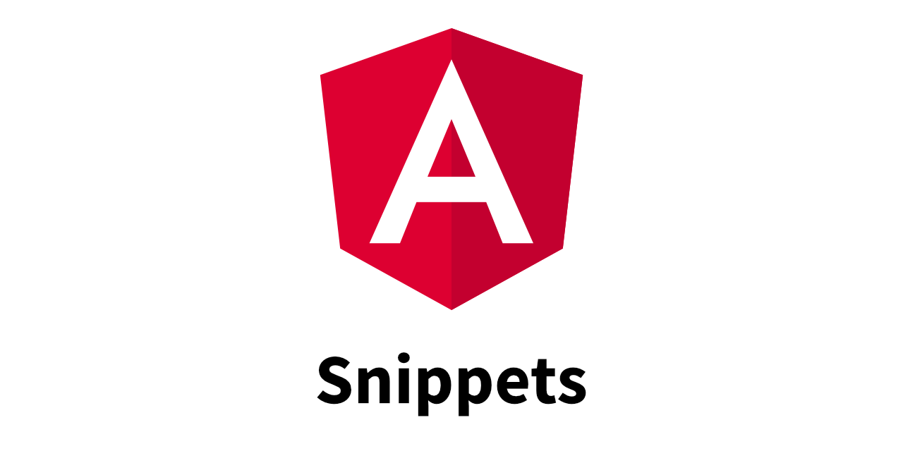 angular-snippet-collection