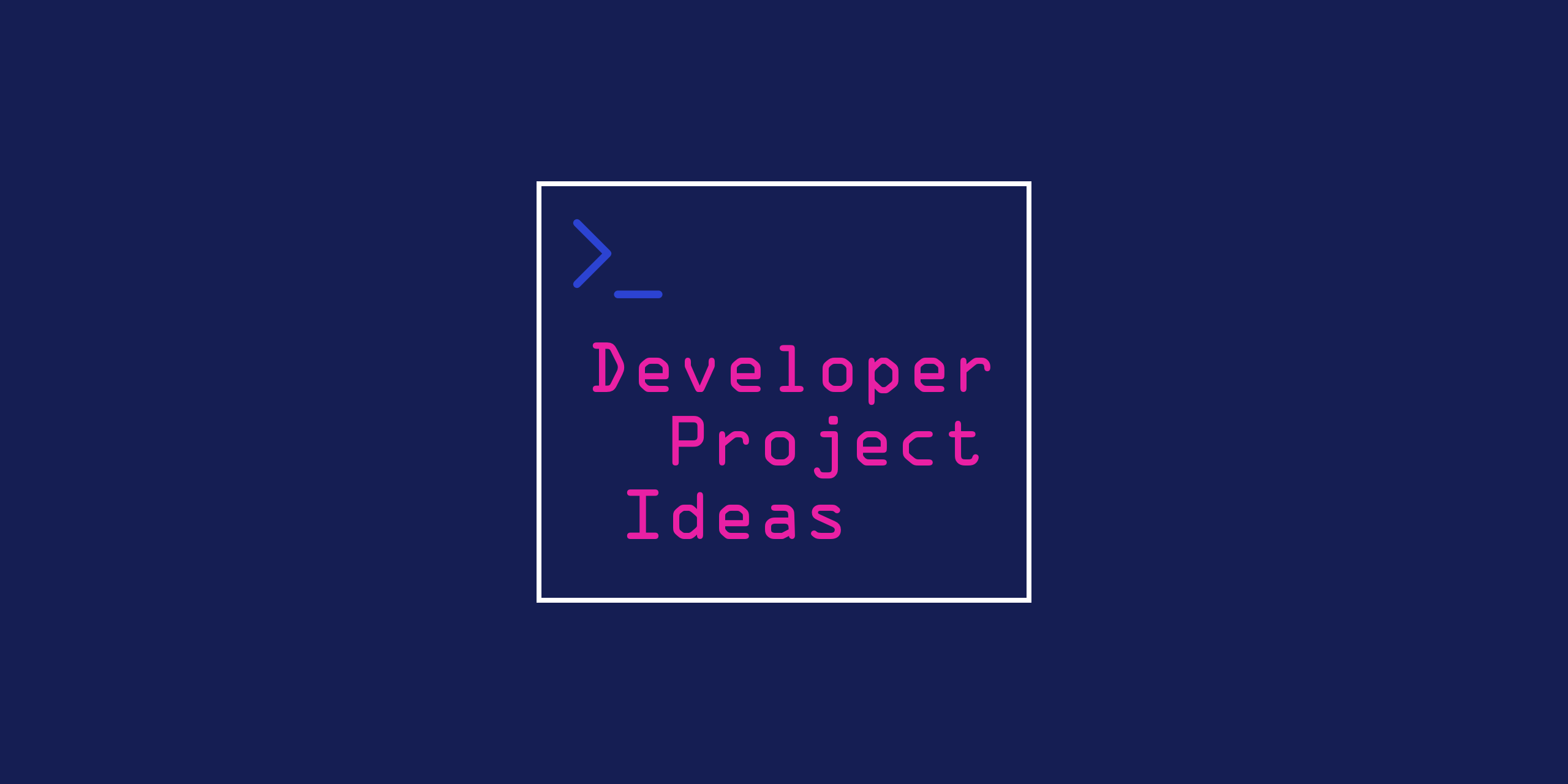 Github shin10kudev developer project ideas a list of project ideas