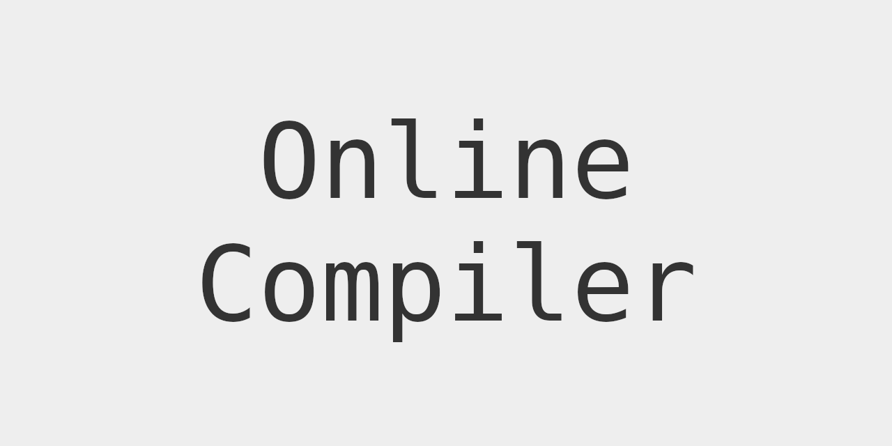 Online compilers for C ++