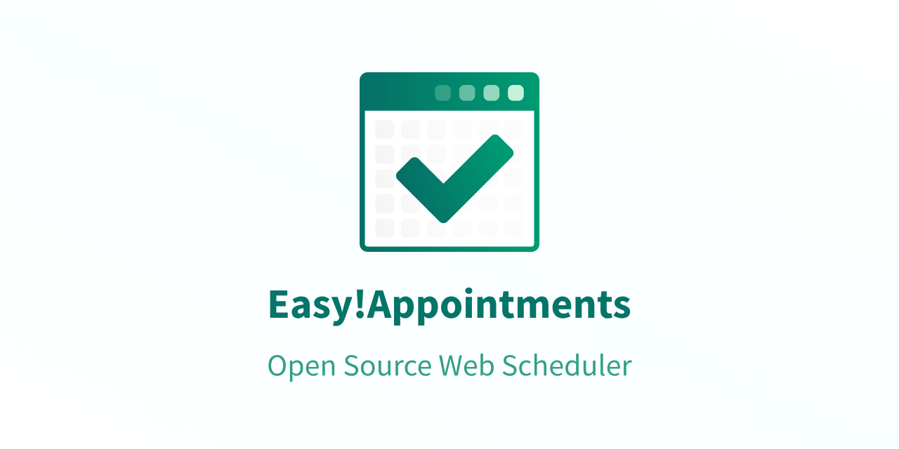 Easy!Appointments, un outil libre, open source et gratuit pour la prise de rendez-vous en ligne