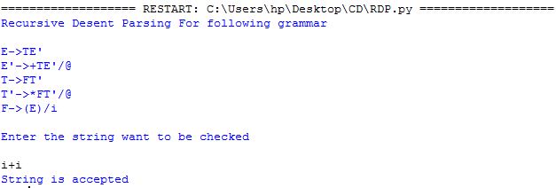 recursive-descent-parser-using-python