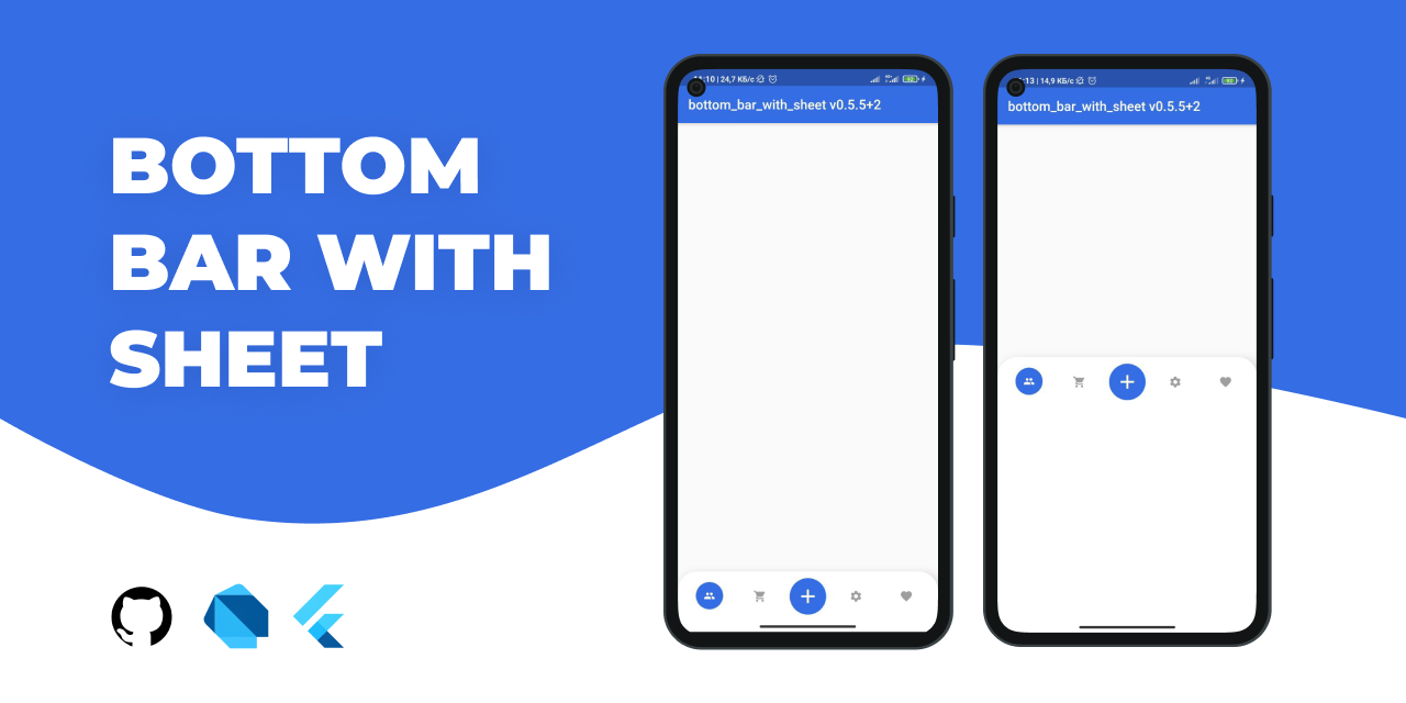 Bottom Bar Android. Bottom Sheet Android. Flutter bottom navigation Bar example.