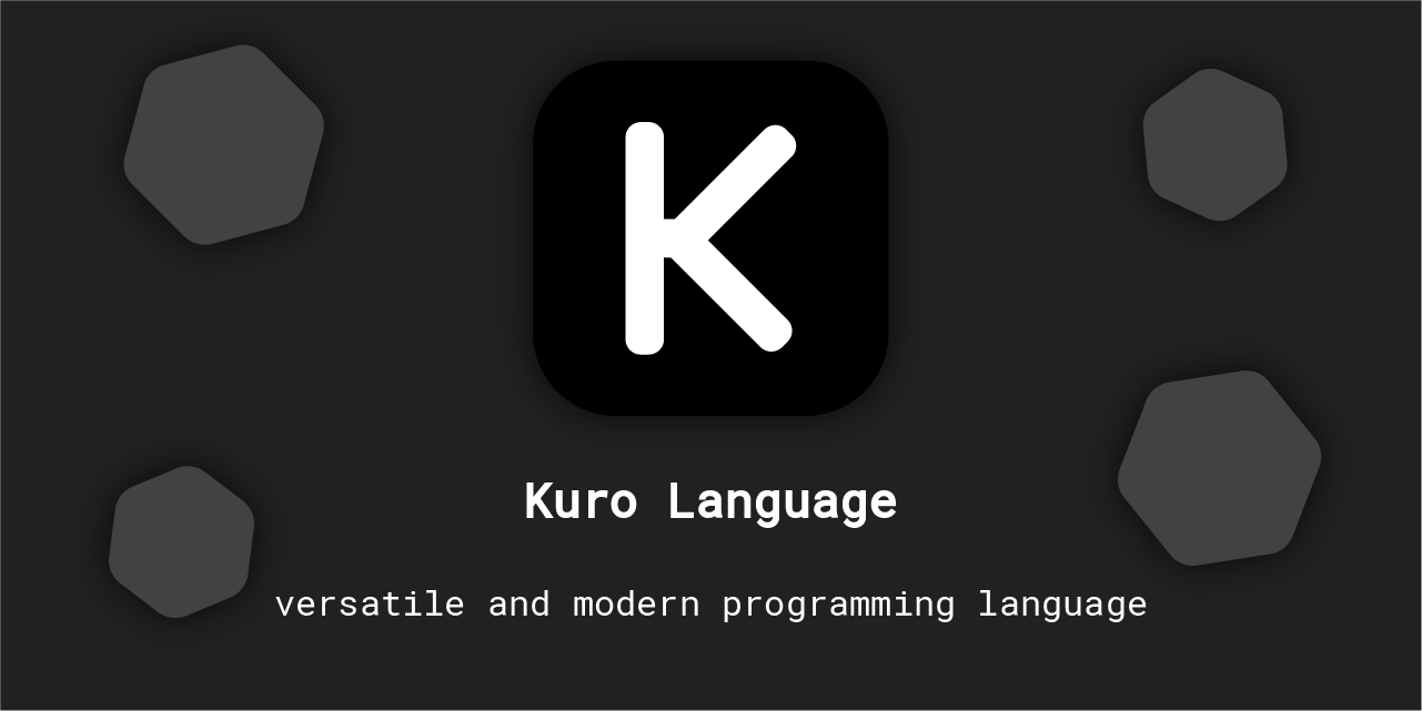 GitHub - kuro-lang/kuro-lang: Generic programming language and ...