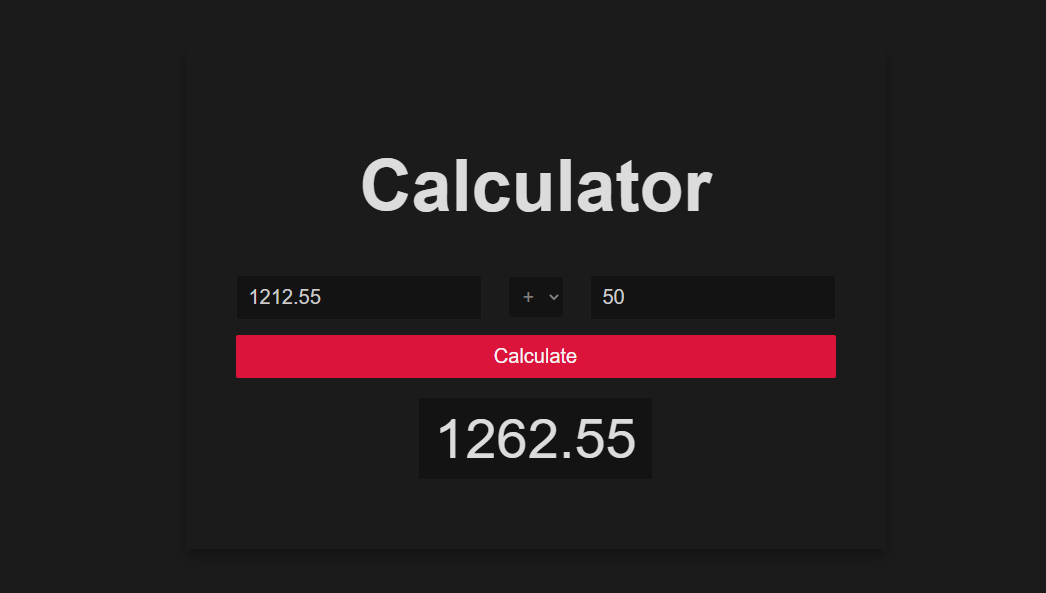 GitHub - adilrabid/Simple-Calculator: A single page php based ...