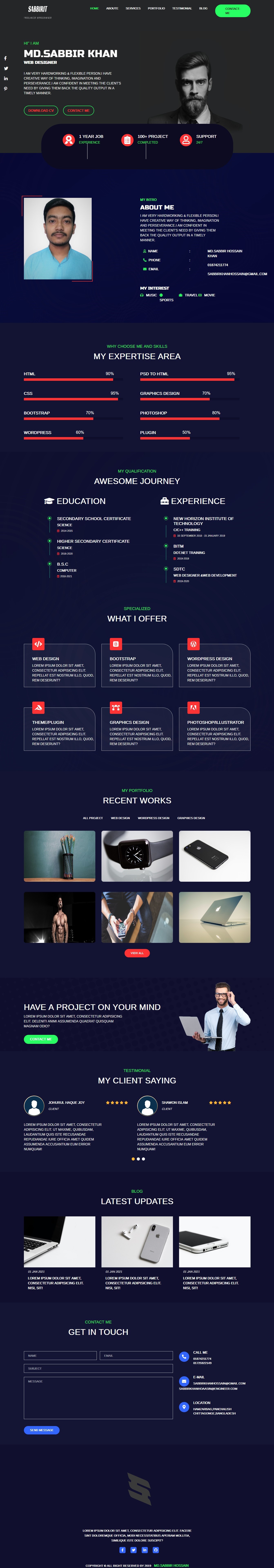 Github Mdsabbirkhan Mdsabbirkhan Github Io