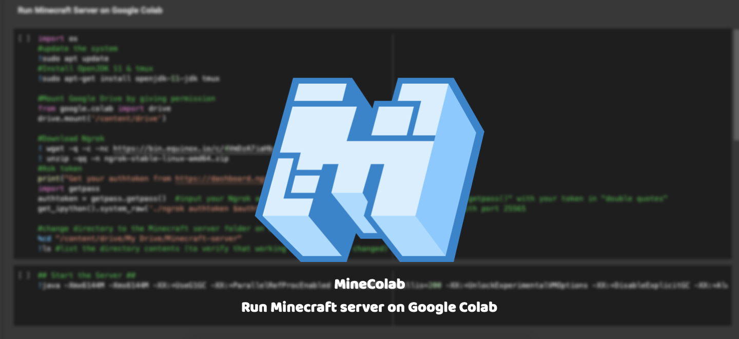 Minecraft 1.12.2 Google Drive - Colaboratory