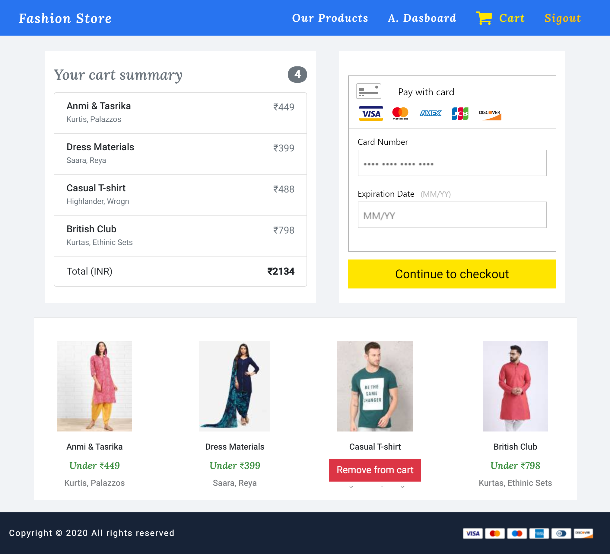 GitHub - Saddamshah/fashion-store: A full fledged E-commerce Web ...