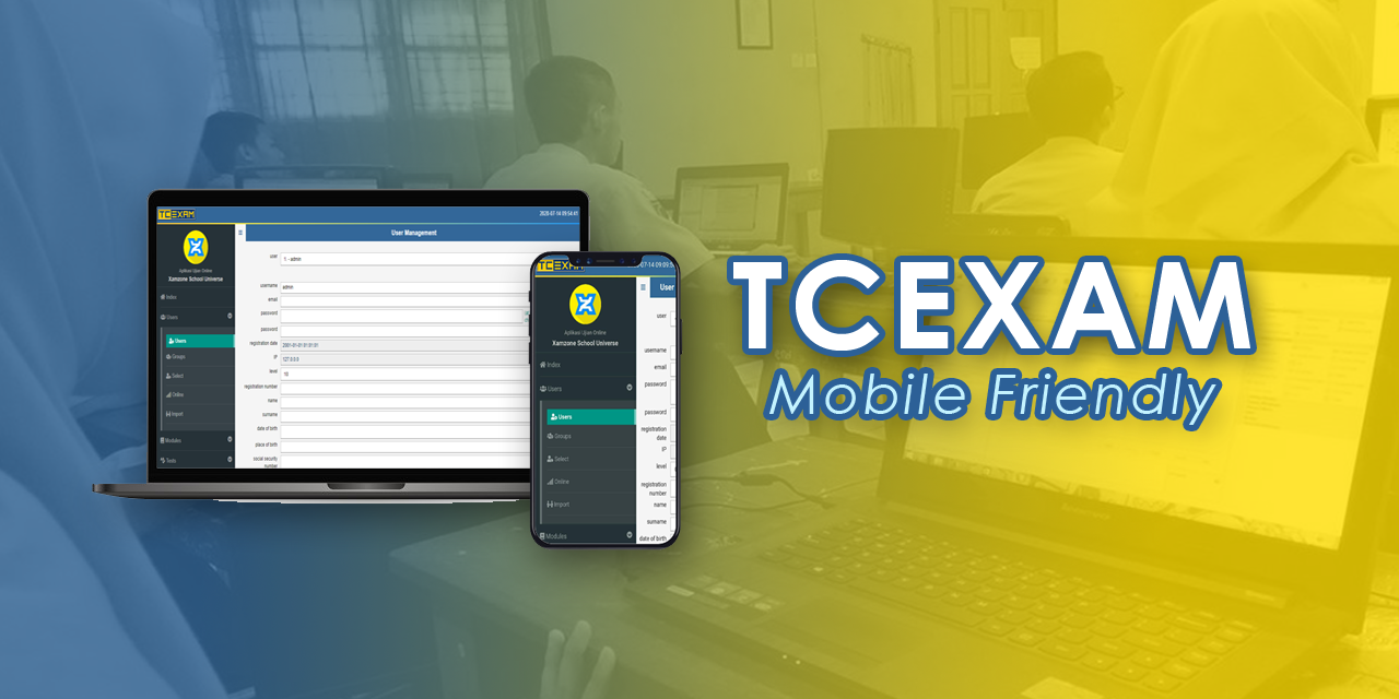 TCEXAM-MOBILE友好