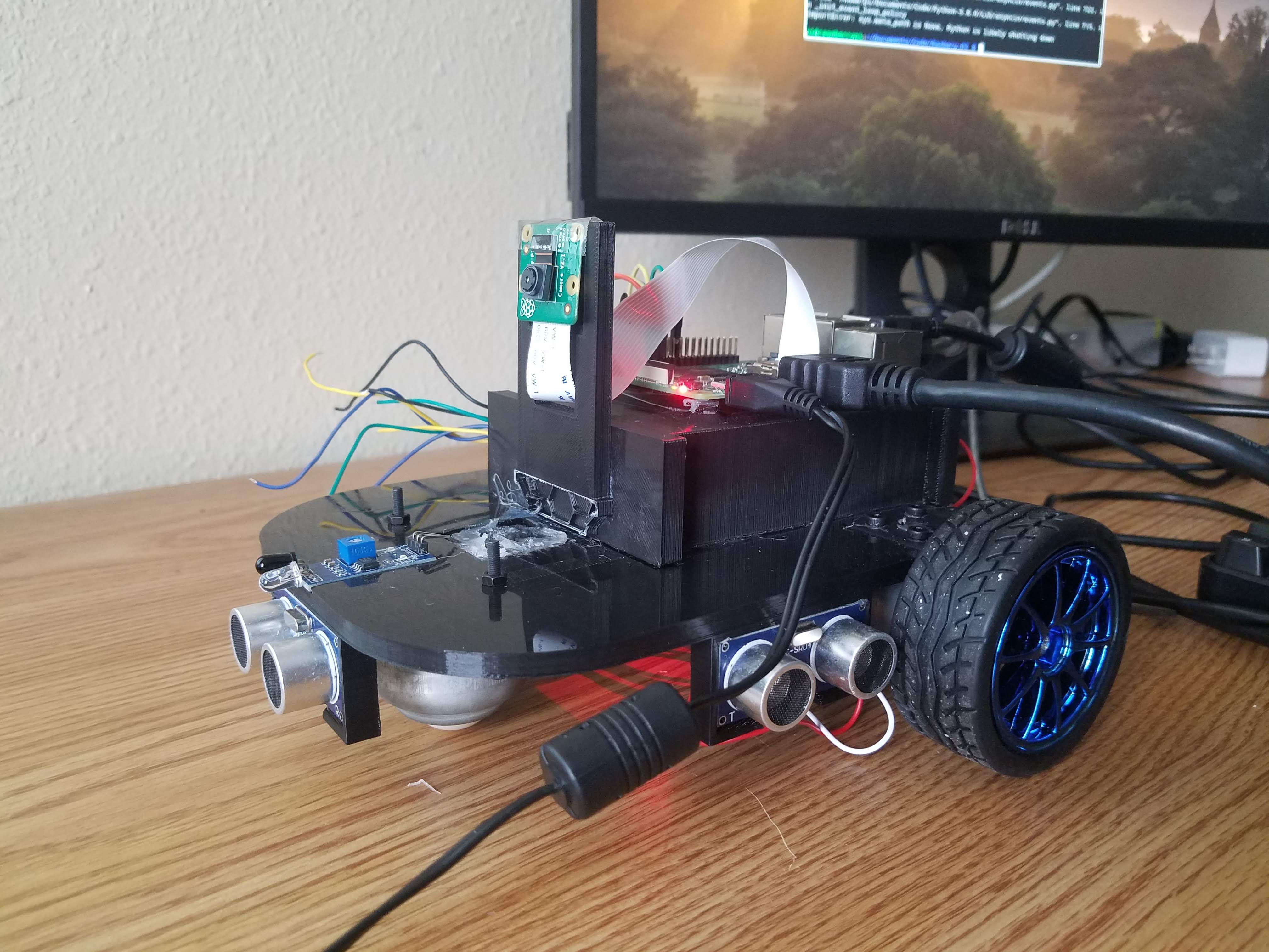 GitHub - judacas/Raspberry-PI_Robot: Made a simple robot with a couple ...
