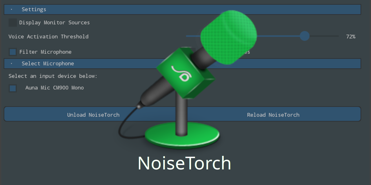 Mic noise online reduction