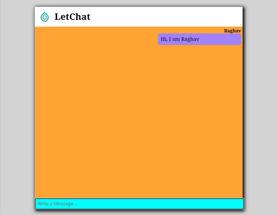 GitHub - Raghavjajooc123/LetChat: This is a Real-time chat bot app ...