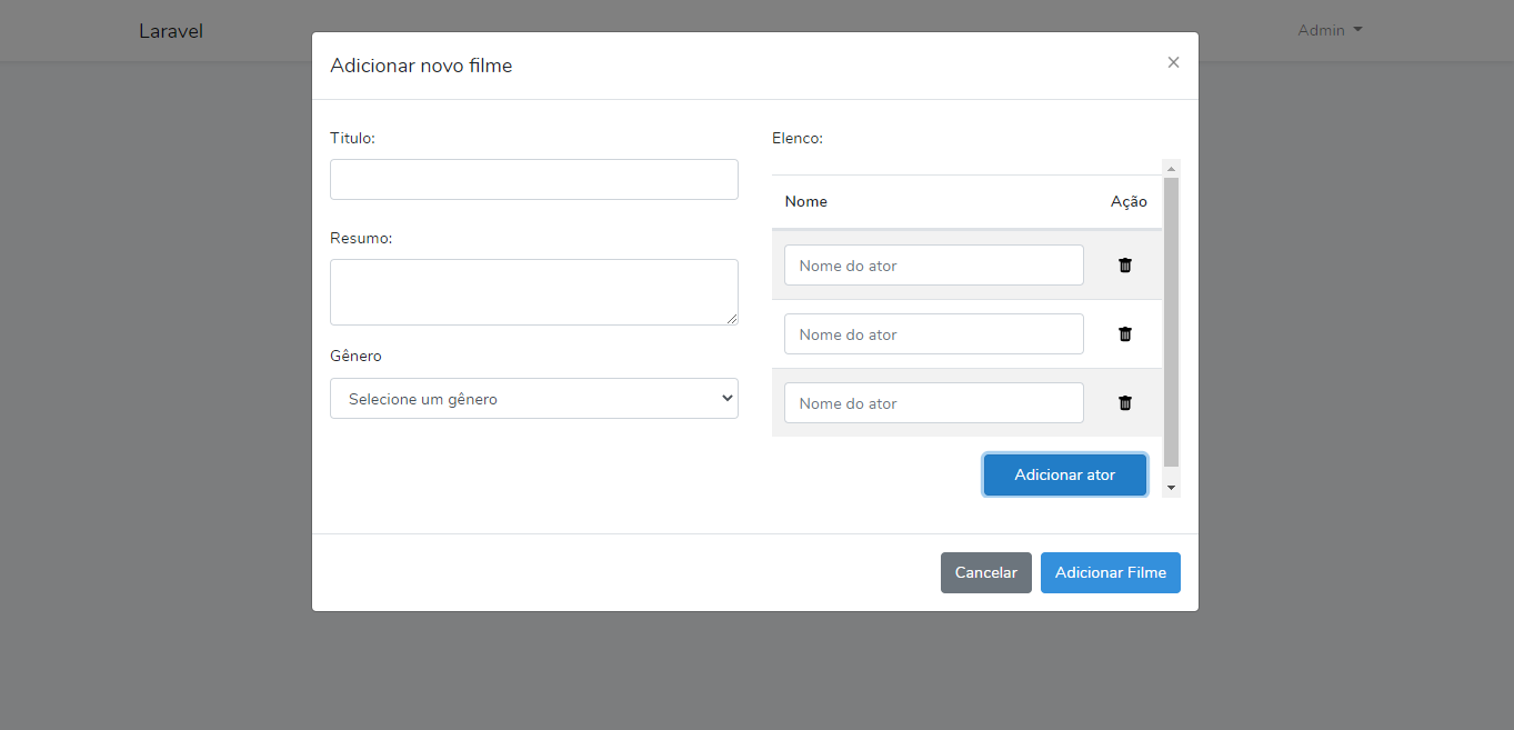 GitHub - calebegmsp/laravel_filmes: Projeto | CRUD - Laravel Filmes