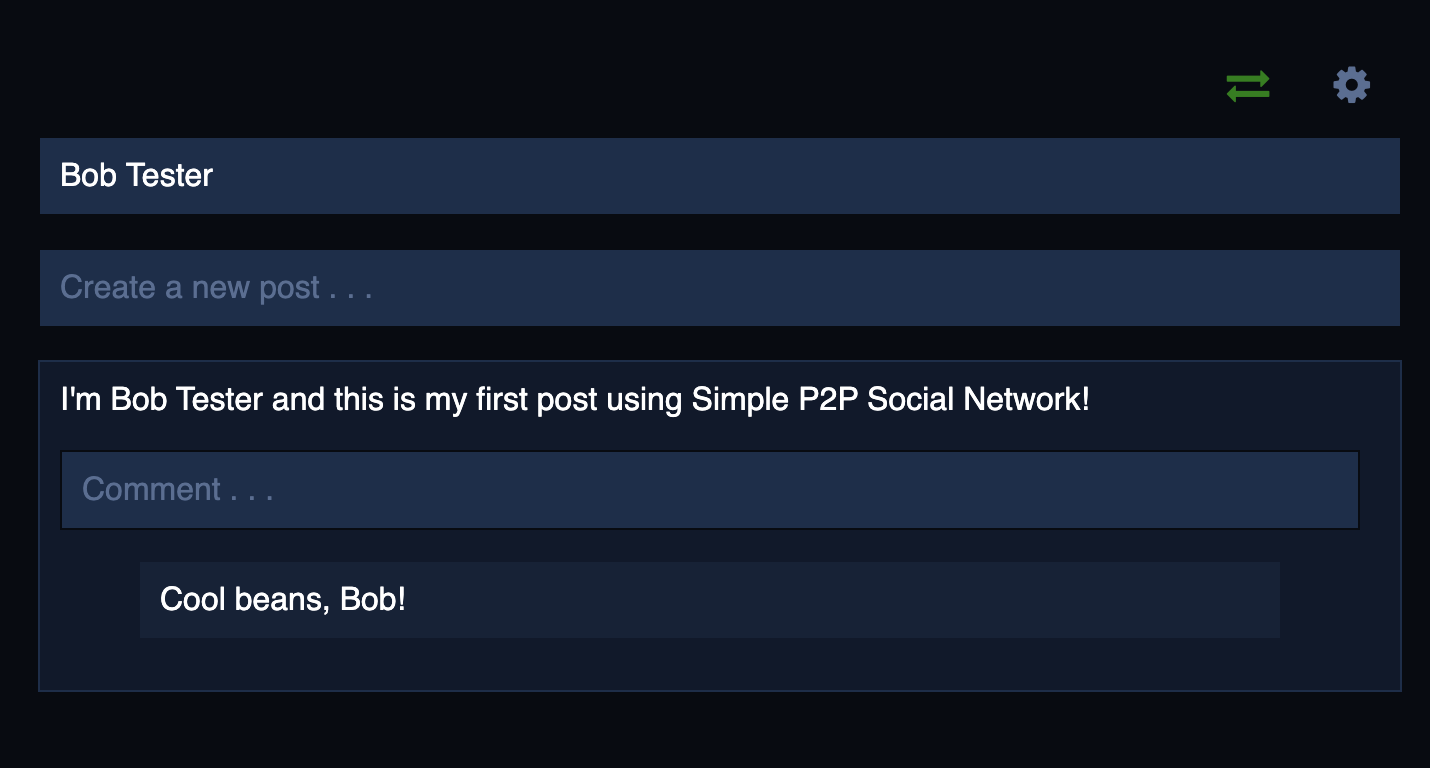 GitHub - draeder/simple-p2p-social-network: A Simple P2P Social Network ...
