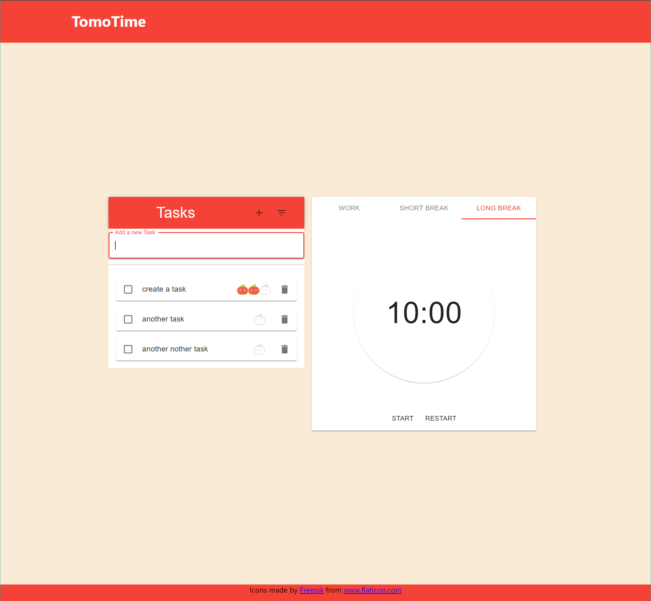 GitHub - hsmitty93/tomato_time: A project for learning purposes, a web ...
