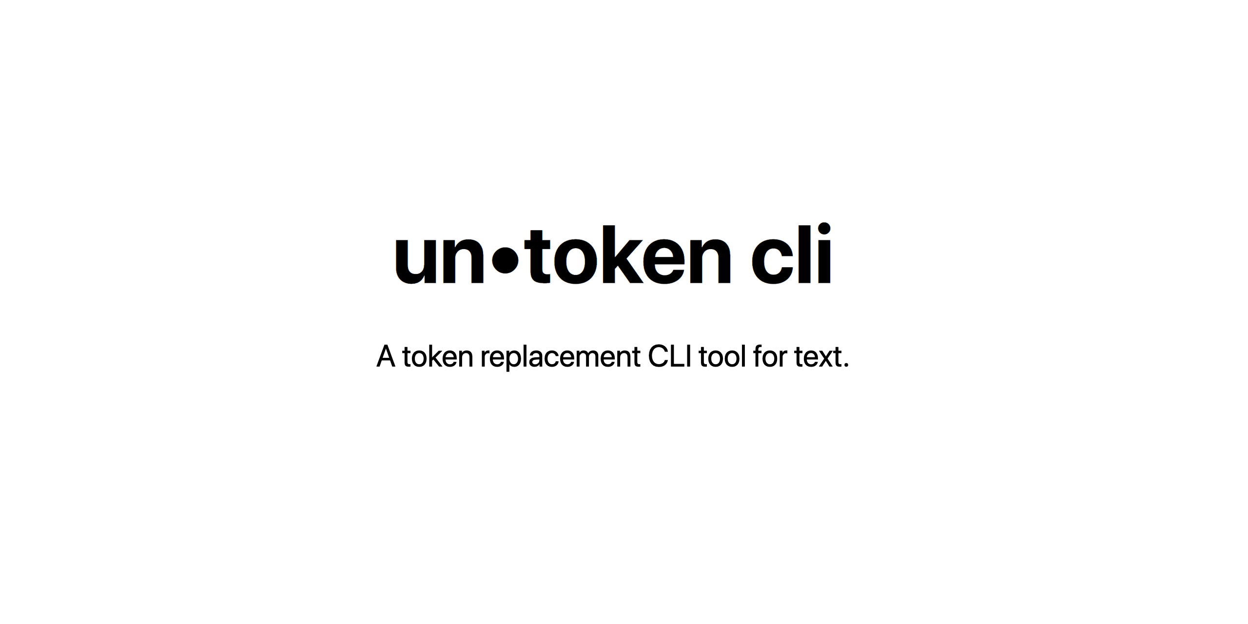 untoken-cli