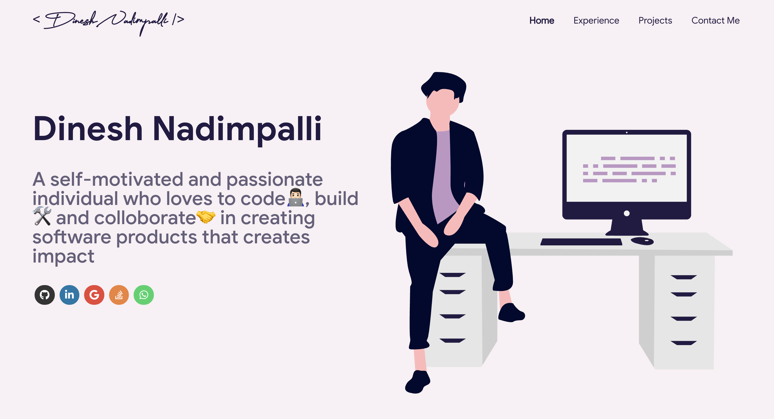 GitHub - dineshnadimpalli/dineshnadimpalli.github.io: A portfolio ...