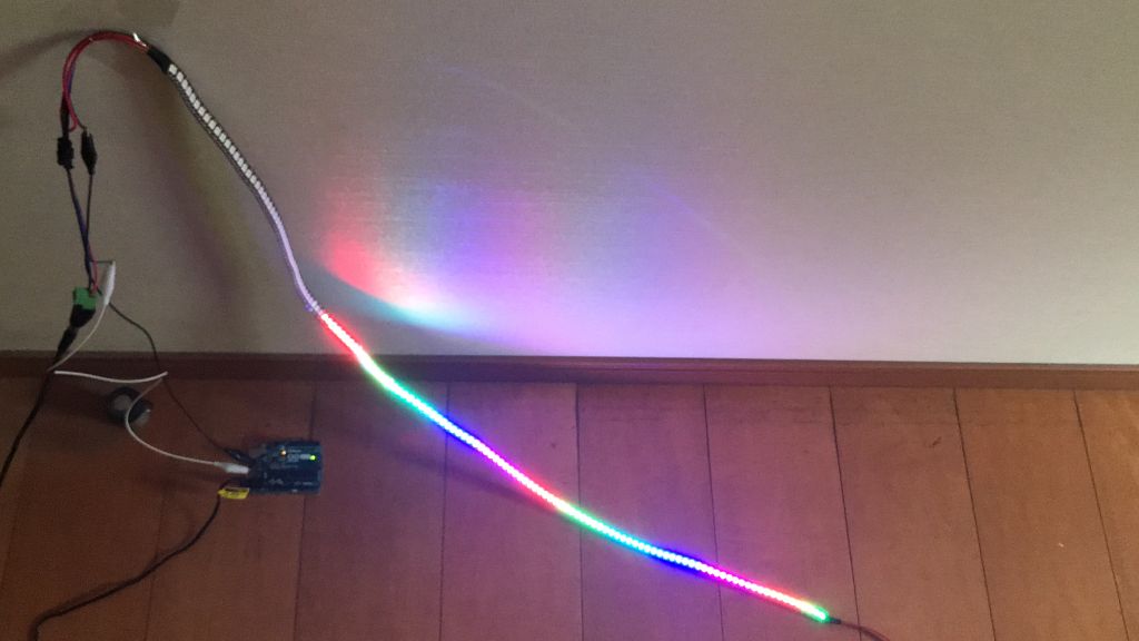 GitHub - KenKenMkIISR/Bouncing-LED: NeoPixel互換のLEDテープを利用したLEDが跳ねる ...