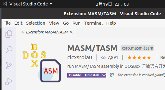 dosasm/masm-tasm