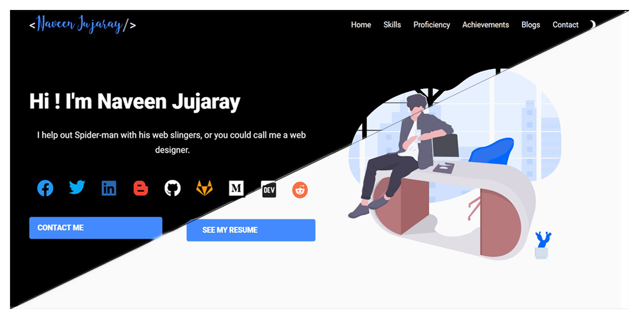 GitHub Naveenjujaray DeveloperFolio Flutter Web DeveloperFolio 