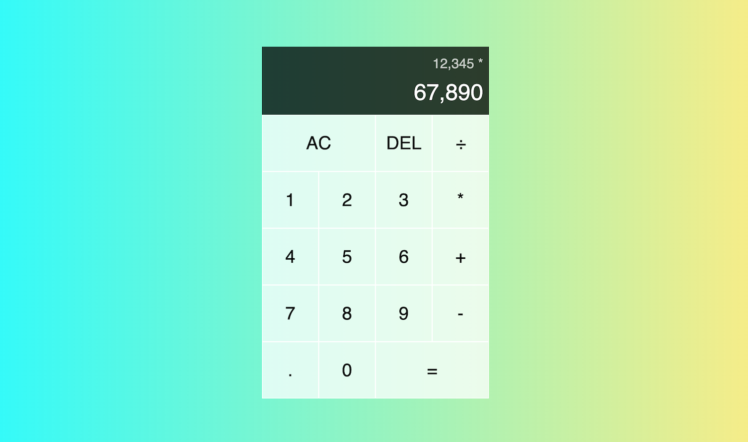 GitHub - JoshuaDKuss/JavaScript_Calculator: A stylish little calculator ...