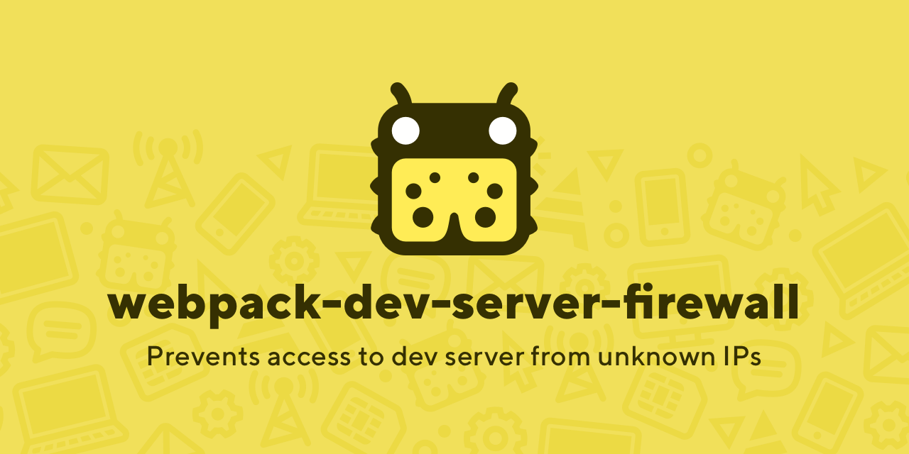 webpack-dev-server-firewall