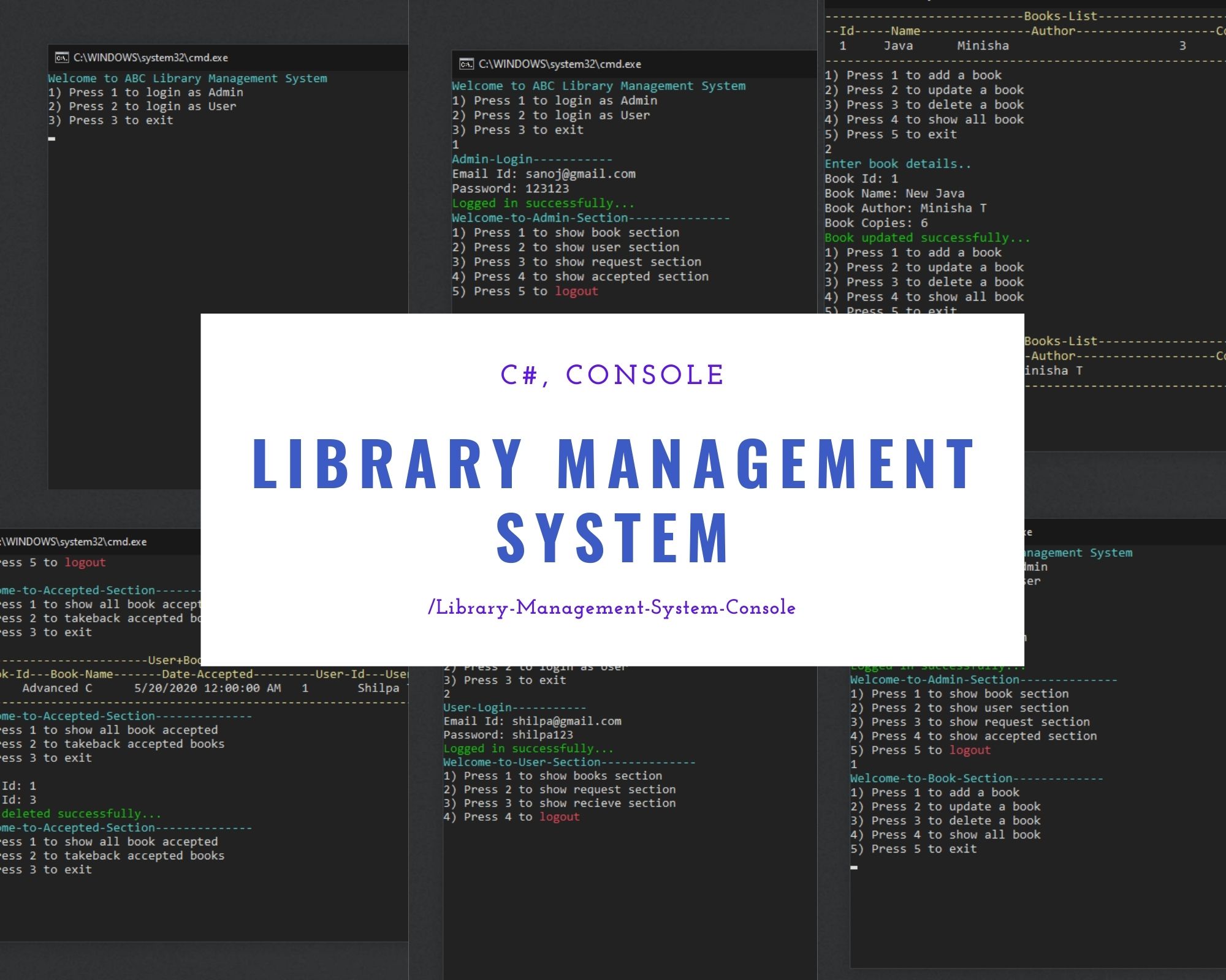 library-management-system-console