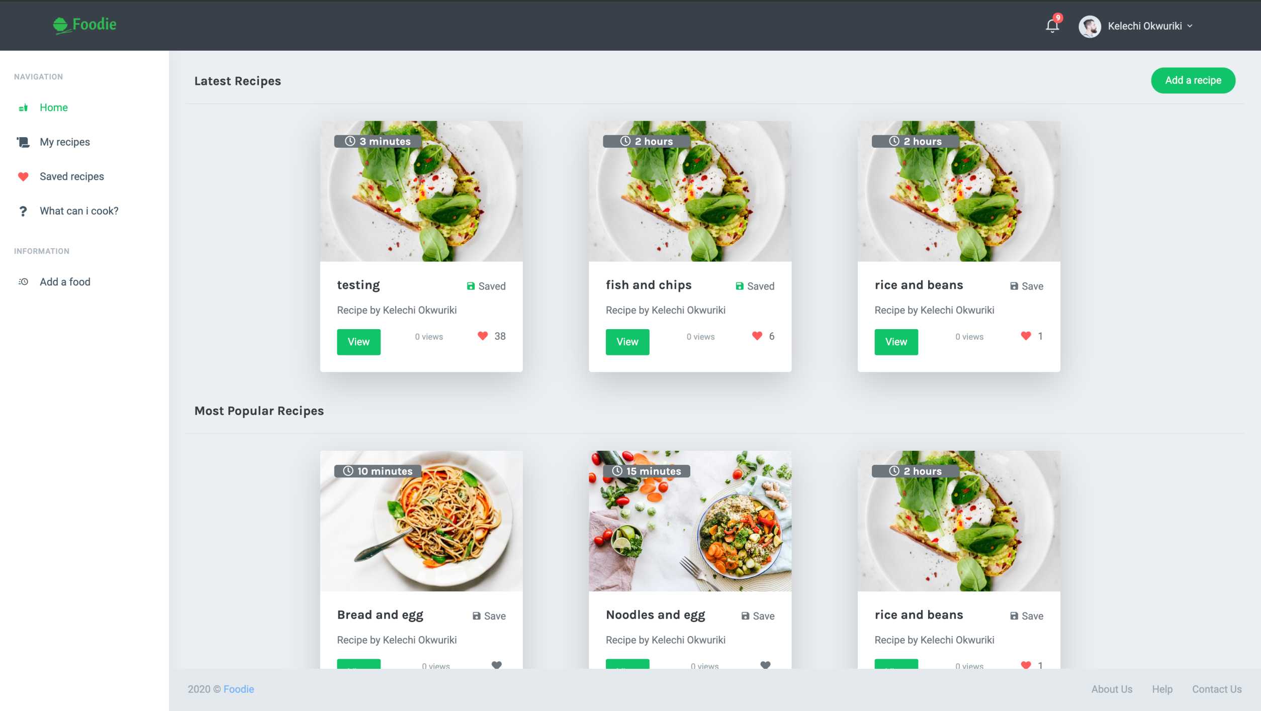 GitHub - kelechiokwuriki/Recipeat: A platform for a variety of recipes