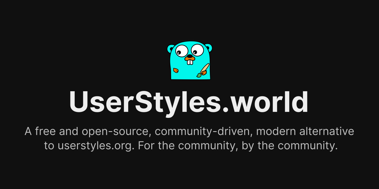 userstyles.world