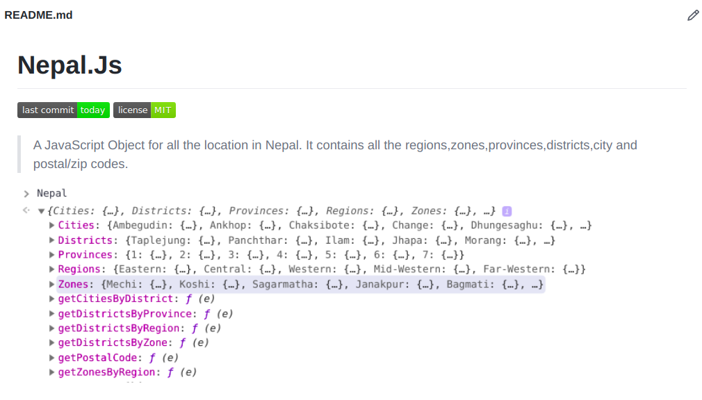 GitHub - ramanic/Nepal.js: A Java Script Object of Nepal with all the ...