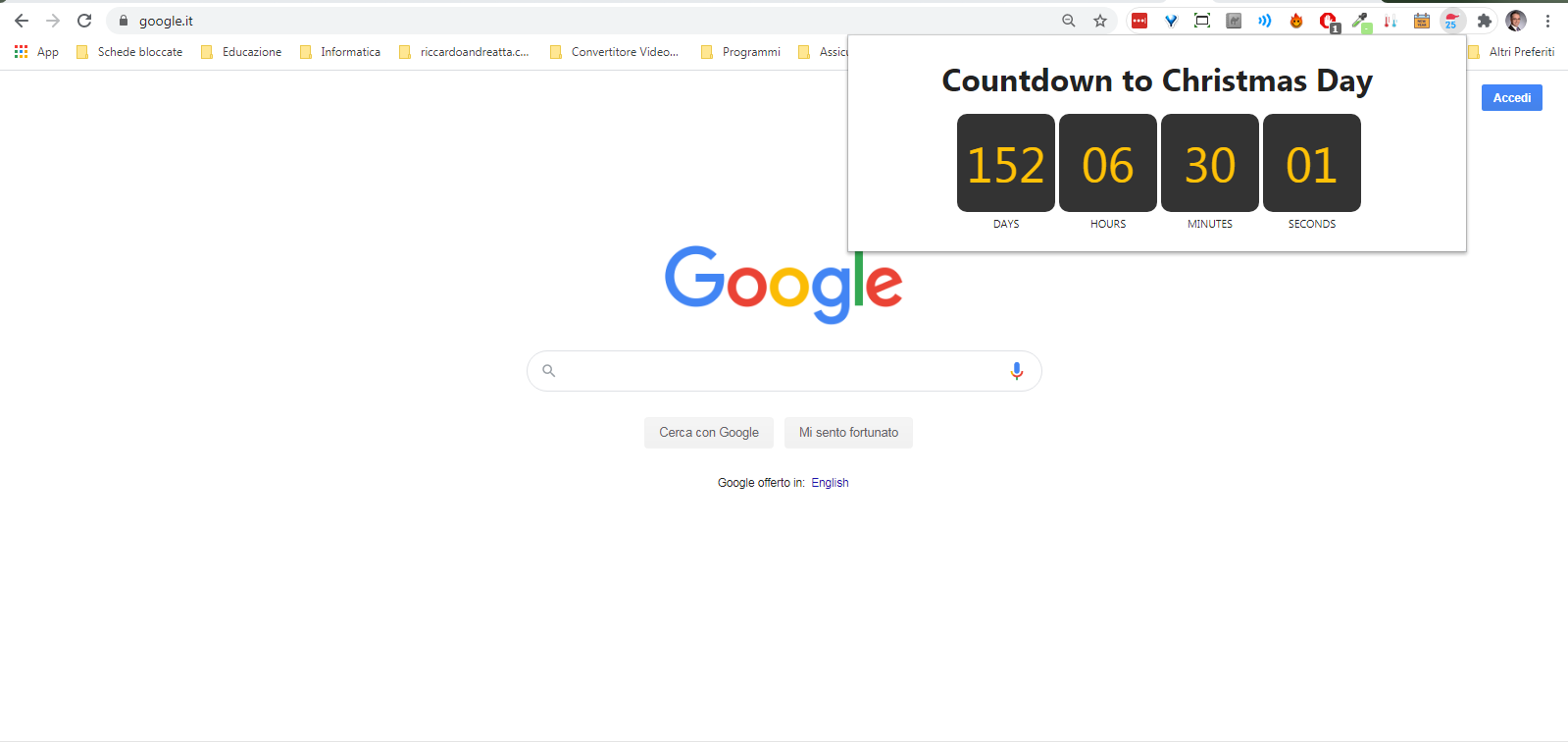 countdown-to-christmas-day-chrome-extension