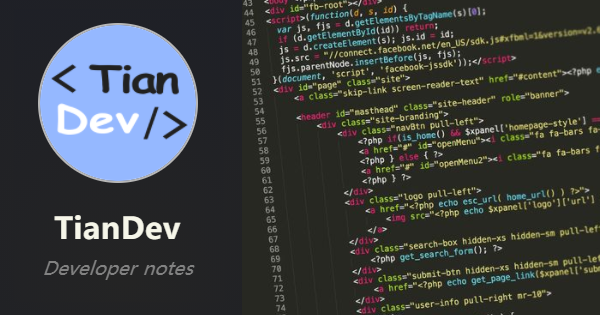 tiandev · GitHub Topics · GitHub