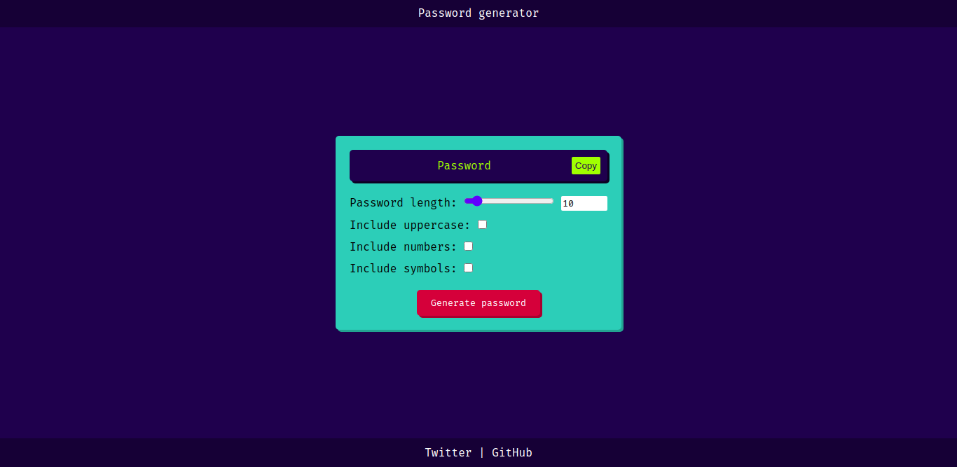 password-generator