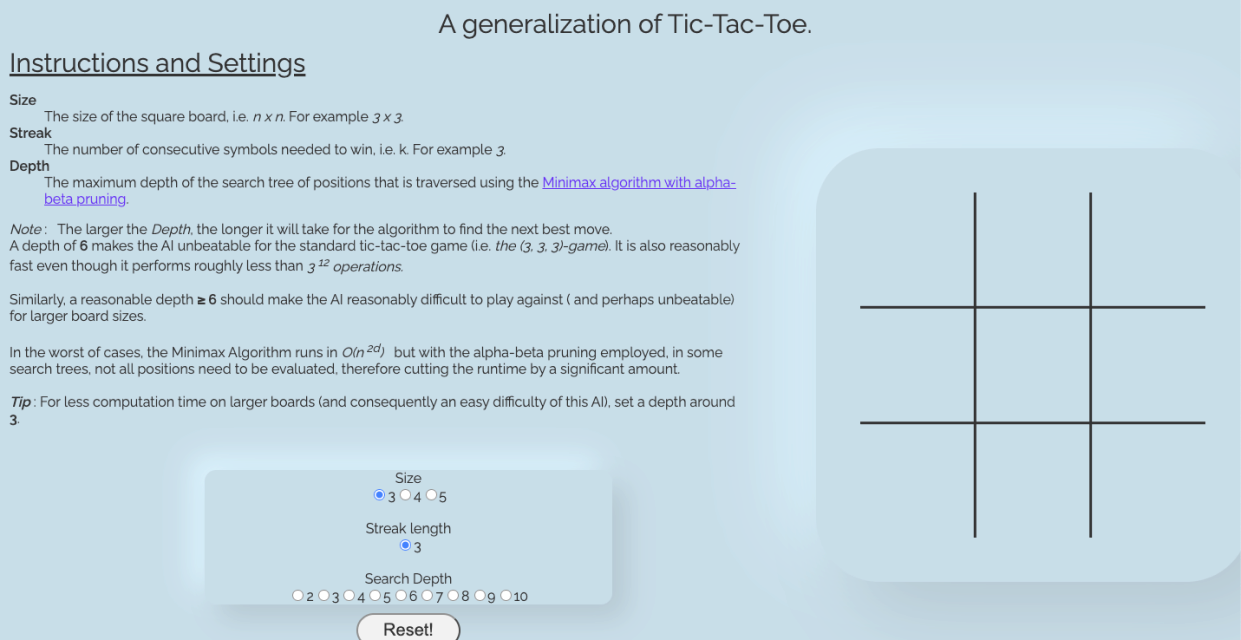 How to make your Tic Tac Toe game unbeatable by using the minimax algorithm