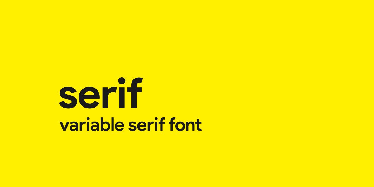 serif