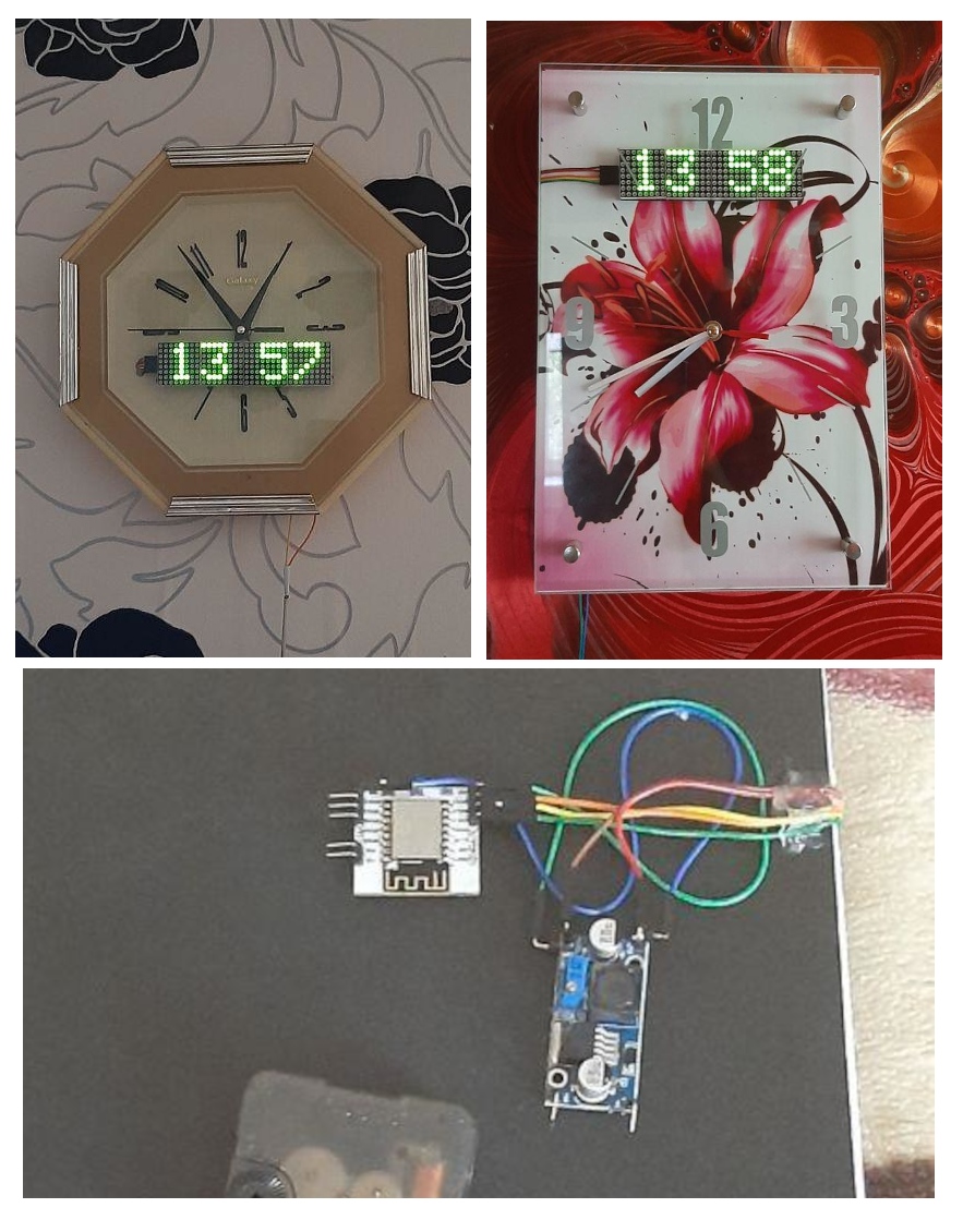 max7219-esp8266-wall-watch