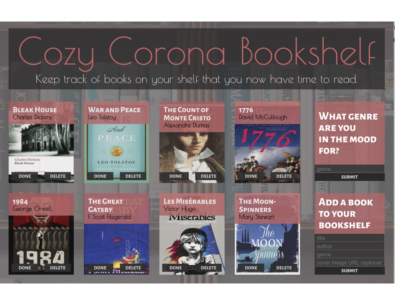 GitHub 3/4 stack app (no database
