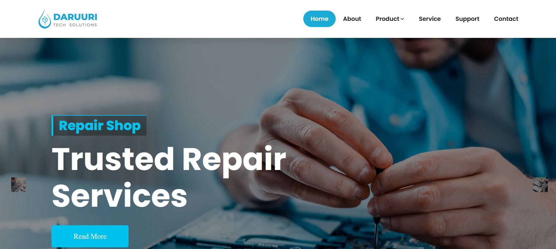 GitHub - armanbd94/daruuri: This is Mobile Service Repair Shop Website ...