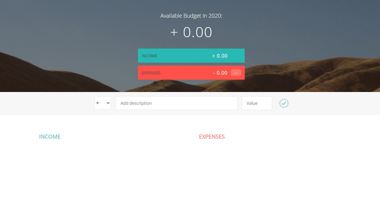 GitHub - rimoncuetcse/Budgety-App: Simple JavaScript project for budget ...