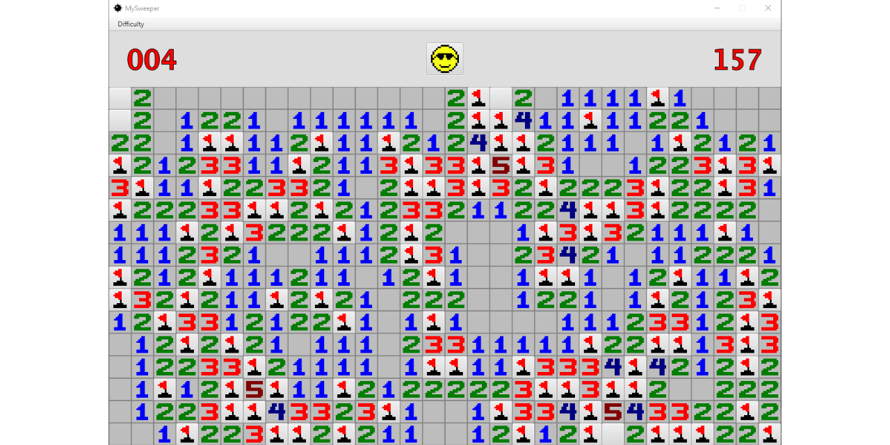 Github immichaelyeh mysweeper a javafx version of mineswwper