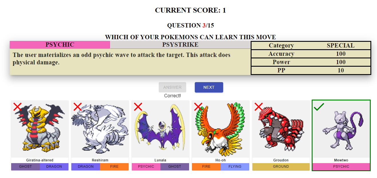 GitHub khiem2794/pokemonquiz Test how well you understand your pokemons by answering what