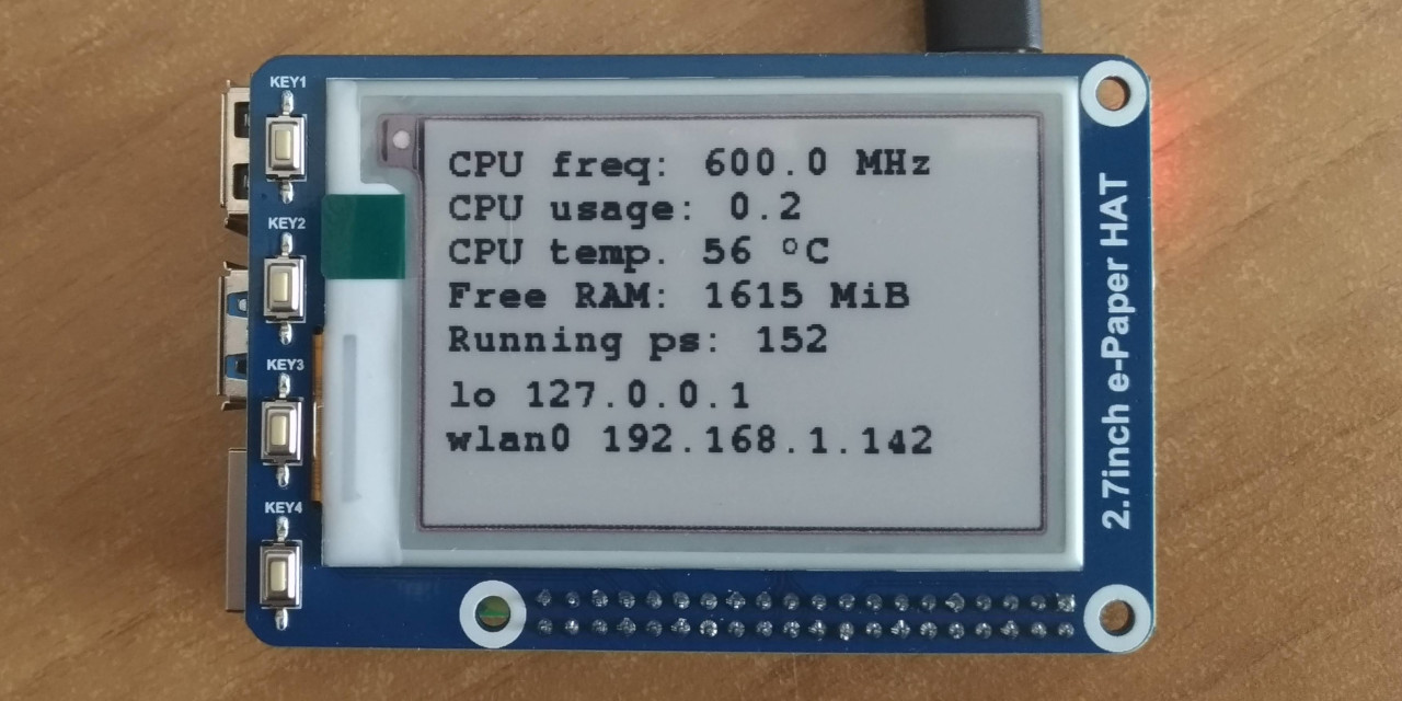 rpi-eink-clock