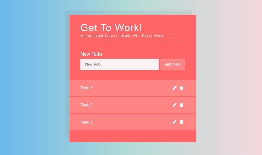 React Todo List Example Codesandbox