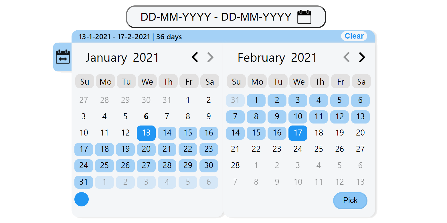 date-range-picker