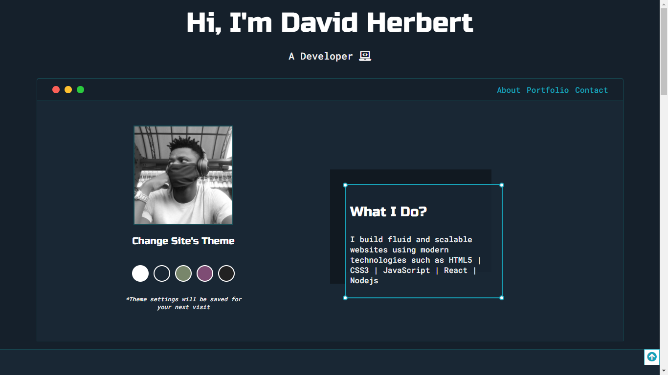 GitHub - DaveyHert/MyPortfolio: My portfolio site
