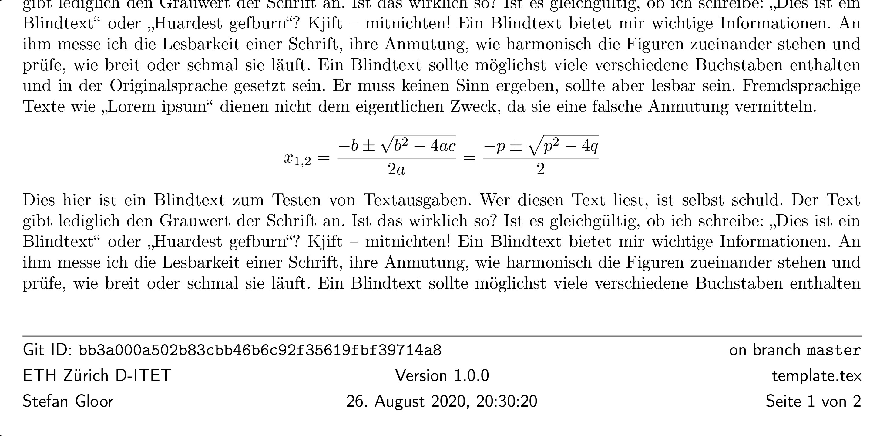 GitHub - Stgloorious/Latex_Template: Latex Template For Small Documents ...