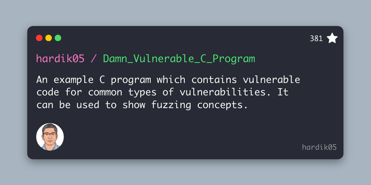 hardik05/Damn_Vulnerable_C_Program