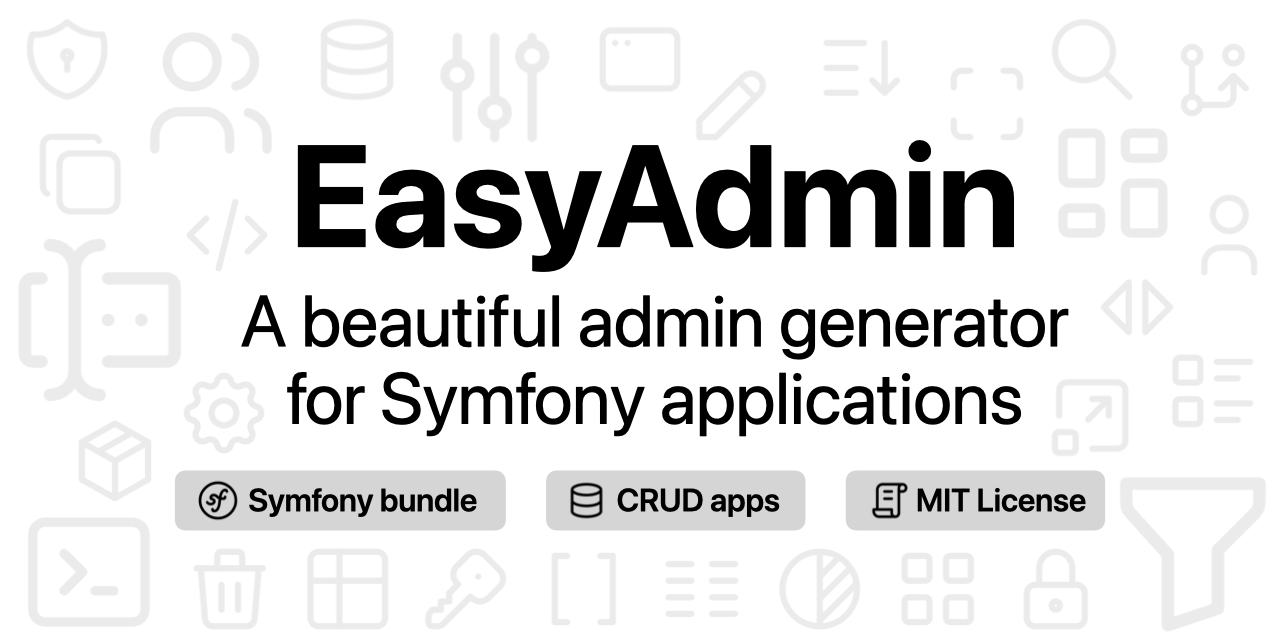 EasyAdminBundle