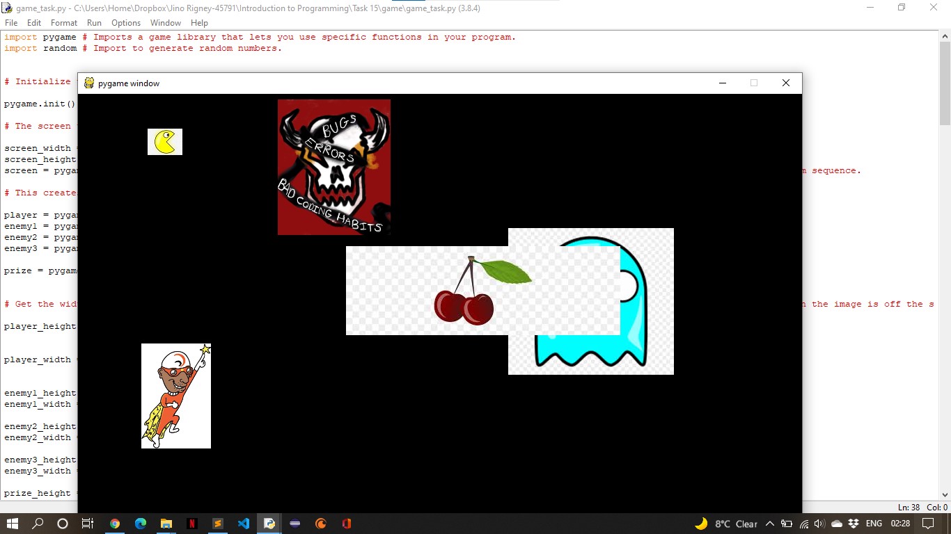 GitHub - Jino-R/Py-Game: A Pac-Man like game using pictures