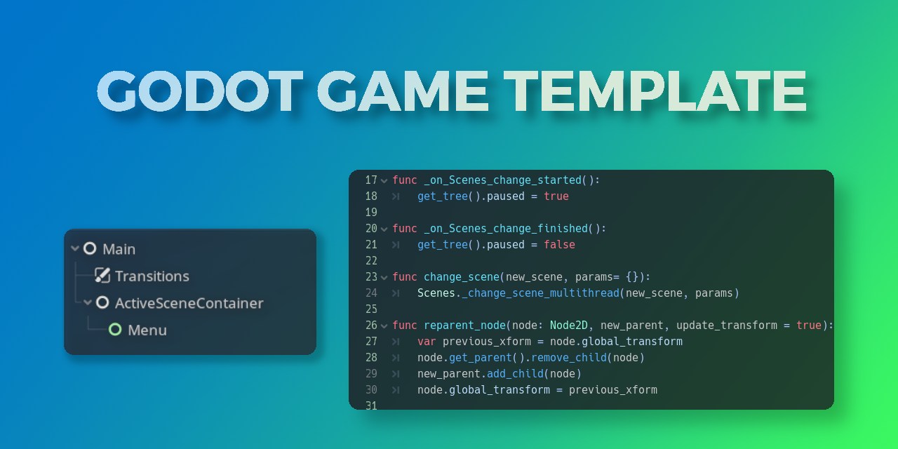 GitHub crystalbit/godotgametemplate Generic template for Godot games